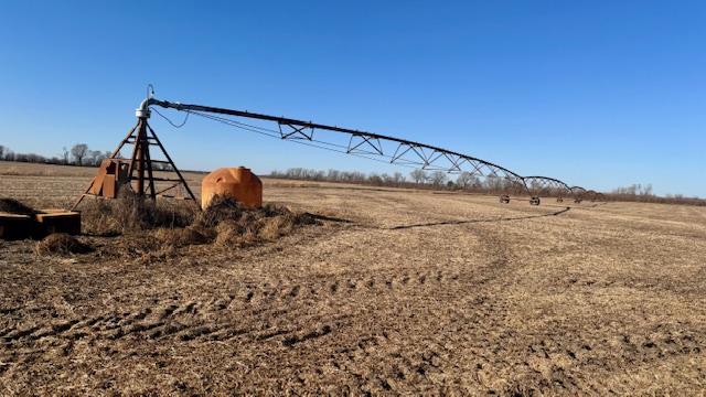 You are currently viewing 134 Acres Tillable Bottom Ground with Pivot!   Bigelow, MO.  SOLD!!!